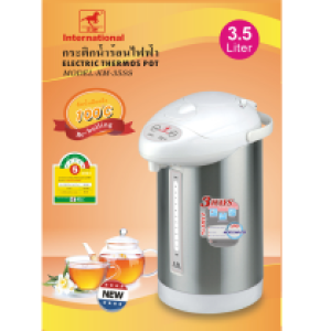 Electric thermo pot keep warm KM-35SS 3.0L - បំពង់ទឹកក្ដៅអគ្គិសនី KM-35SS ថ្មី