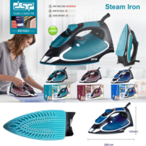 Steam Iron DSP 2200W KD1023 - ឆ្នាំងអ៊ុតចំហាយទឹក DSP 2200W KD1023