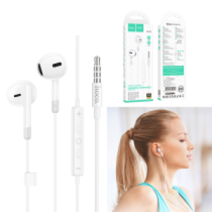 Earphone wire hoco M109 Pure joy - កាសខ្សែស៊កត្រជៀក ហូកូ M109 Pure joy