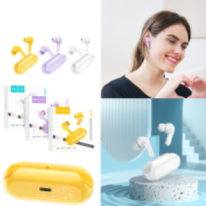 Earphone Bluetooth TWS hoco EW39 Bright - កាសប្ល៊ូធូស មួយគូ ហូកូ EW39 Bright
