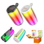 Speaker Bluetooth hoco HC18 colorful - បាស់ប្ល៊ូធូសប្រើថ្ម ហូកូ HC18 ភ្លើងគ្រប់ព័ណ