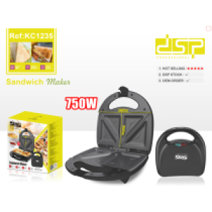 Sandwich maker 750W DSP-KC1235 - ម៉ាស៊ីនគៀបសាំងវិចធំ 750W DSP-KC1235