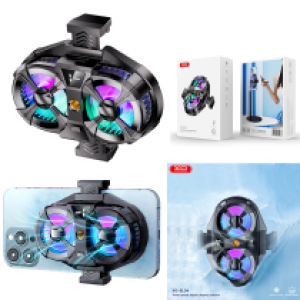 Fan Cooler XO SL04 dual fan - កង្ហារត្រជាក់  អ៊ិចអូ SL04 កង្ហារ2