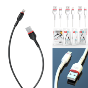 Cable Charger XO NB-P171 2.4A iPhone - ខ្សែសាក អ៊ិចអូ NB-P171 2.4A ក្បាល Apple