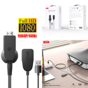 HDMI Wireless XO GB012 Mira Anycast - ដុំបង្ហាញរូបភាពឥតខ្សែរ XO GB012
