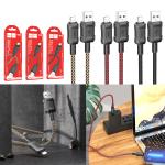Cable Charger hoco X94 iPhone - ខ្សែសាកជ័រទន់ ហូកូ X94 អាយហ្វូន