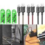 Cable Charger hoco X94 Type-C - ខ្សែសាកជ័រទន់ ហូកូ X94 Type C