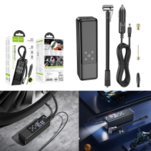 Car Air pump hoco ZP5 May smart - ម៉ាស៊ីនបូមខ្យល់កងឡាន ហូកូ ZP5 May smart