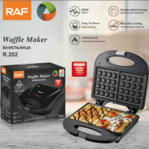 Waffle maker​​ 850W RAF R.207 - ម៉ាស៊ីនចាក់នំពុម្ភ 850W RAF R.207