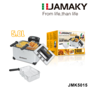 Deep fryer 5L Jamaky JMK5015 - ម៉ាស៊ីនបំពងប្រើប្រេង Jamaky JMK5015