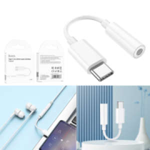 Converter TypeC to AUX 3.5 Audio hoco LS35 - ឌុយបំលែងថាយស៊ី ទៅមូល AUX 3.5 ហូកូ LS35
