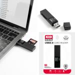Card Reader 2in1 XO DK05A(SD+Micro SD) - ប្រអប់ កាតមេម៉ូរី 2in1 XO DK05A(SD+Micro SD)
