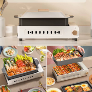 BBQ and hotpot DSK-610 1500W - ចង្ក្រានស៊ុបនិងសាច់អាំង DSK-610 1500W