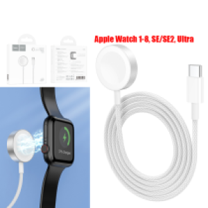 Power Charger apple watch hoco CW46 TypeC - ឆ្នាំងសាកអត់ប្រើខ្សែ នាឡិកា Apple ហូកូ CW46 Type-C