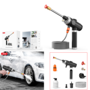 Cleaner Machine water pump XO CZ013(6000mah) - មូទ័របូបទឹកបាញ់លាងឡាននិងស្រោចផ្កា XO CZ013