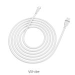 Cable Charger Hoco U72 iphone 1.2m - ខ្សែសាកស្រោបក្រណាត់ ហូកូ​ U72 អាយហ្វូន