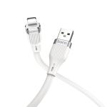 Cable Charger Hoco U72 iphone 1.2m - ខ្សែសាកស្រោបក្រណាត់ ហូកូ​ U72 អាយហ្វូន