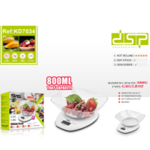 DSP kitchen scale KD7034 - ជញ្ជីងថ្លឹងម្ហូប DSP KD7034