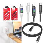 Cable Charger hoco U126 PD Type-C to iPhone - ខ្សែសាកជ័រ ភ្លើងពណ៌ hoco U126 Type-C ទៅ iPhone