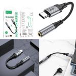 Converter TypeC to AUX 3.5 Audio hoco LS36 - ឌុយបំលែងថាយស៊ី ទៅមូល AUX 3.5 ហូកូ LS36