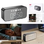 Speaker Bluetooth XO F41 Mirror Clock - បាស់ប្ល៊ូធូសប្រើថ្ម អ៊ិចអូ F41 នាឡិការ កញ្ចក់