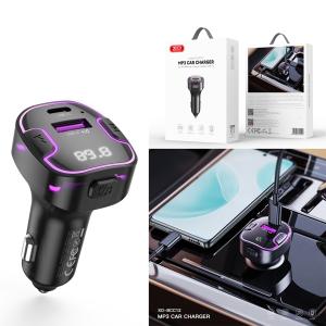 Car Bluetooth FM transmitter XO BCC12 3.1A - ប្លូធូឡាន FM បញ្ជូនសំលេង XO BCC12 3.1A
