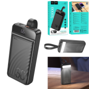 Power Bank hoco J123B 30000mAh(PD/QC/FCP/AFC) - ថ្មជំនួយ hoco J123B (PD/QC/FCP/AFC) 30000មីលីអំពែ