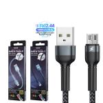 Cable Charger REMAX RC-124 2.4A Micro - ខ្សែសាក REMAX RC-124 ក្បាល Micro