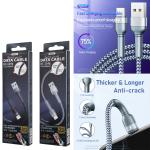 Cable Charger REMAX RC-124 2.4A TypeC - ខ្សែសាក REMAX RC-124 ក្បាល Type-C