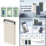 Power Bank Remax RPP-625 2.1A 10000mAh - ថ្មជំនួយ Remax RPP-625 2.1A 10000មីលីអំពែ