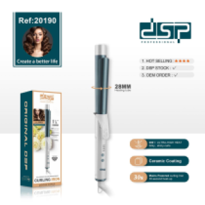 Hair Curling Iron 28mm DSP 20190 - ម៉ាស៊ីនមូលសក់រួញ 28mm Model:20190